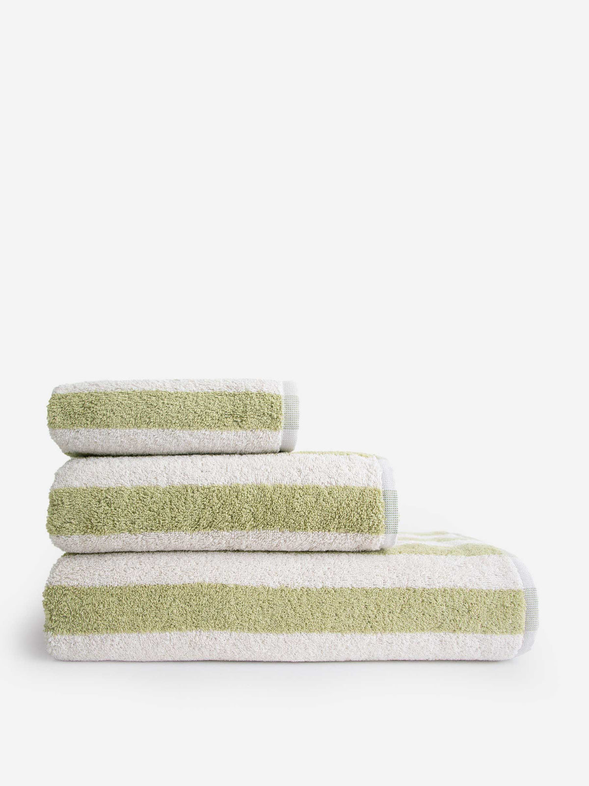 Toalha de Banho, DOUBLE STRIPES, Verde