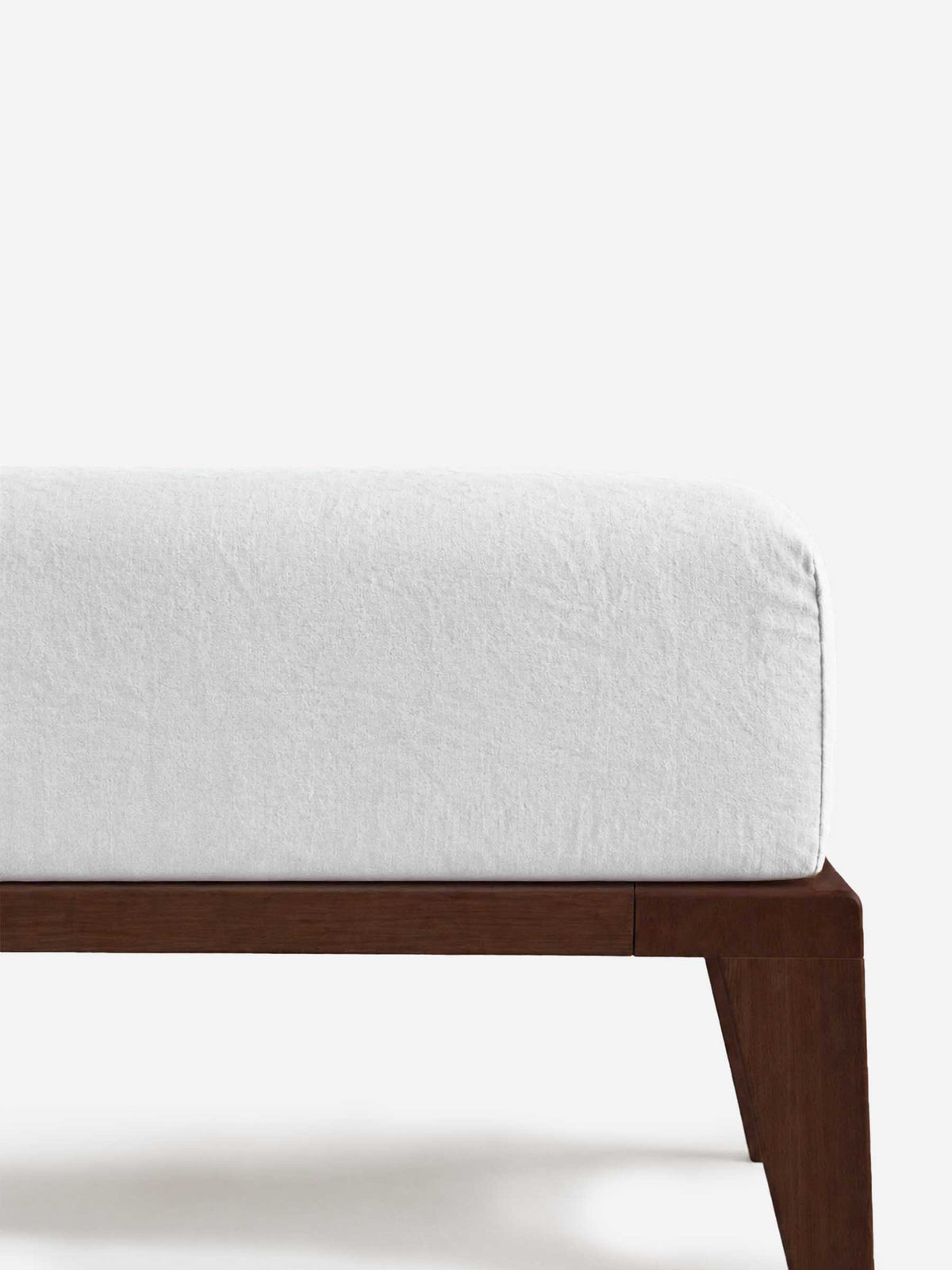 Lençol ajustável, STONE, Branco