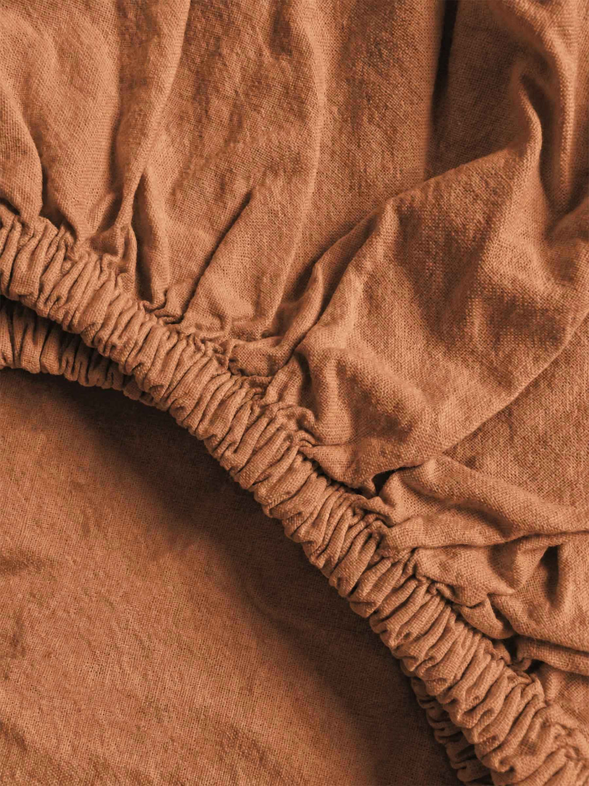 Lençol ajustável, STONE, Terracota