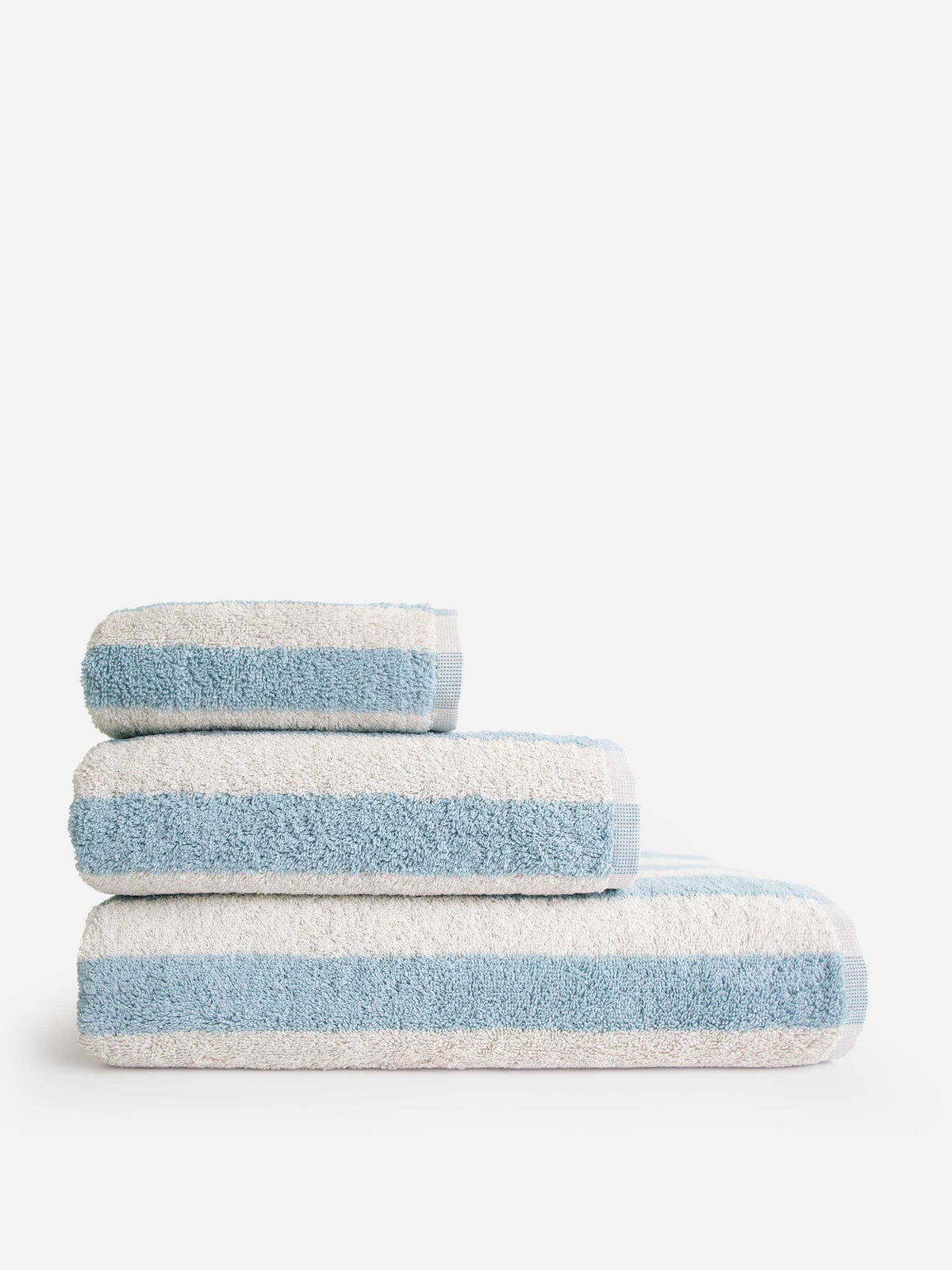 Toalha de Banho, DOUBLE STRIPES, Azul