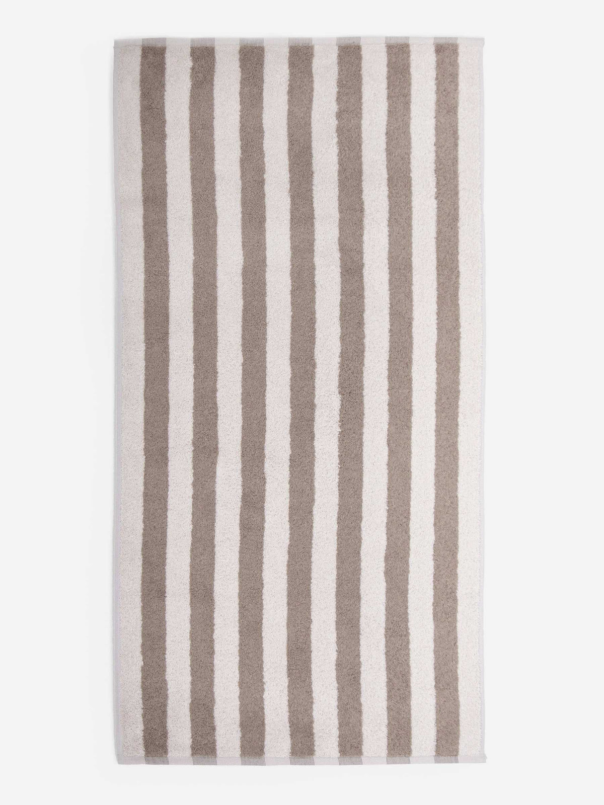 Toalha de Banho, DOUBLE STRIPES, Castanho