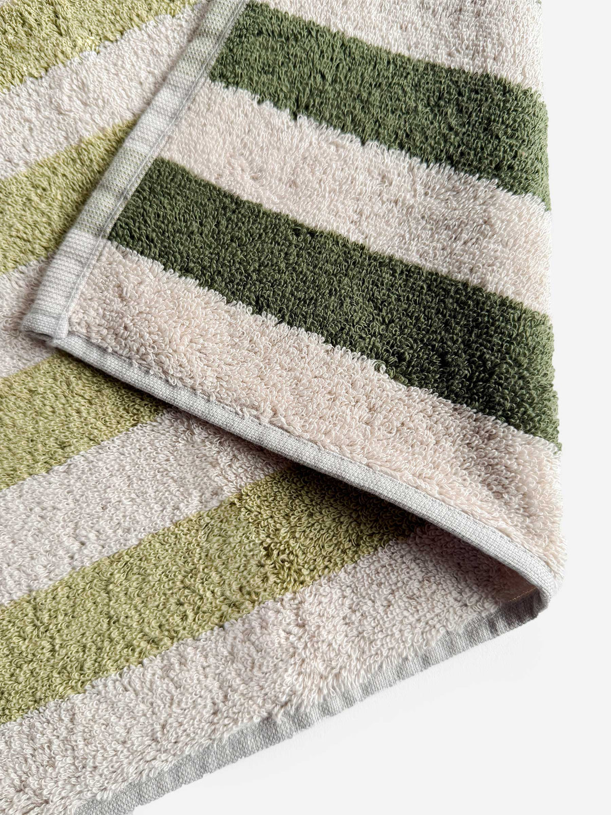 Toalha de Banho, DOUBLE STRIPES, Verde