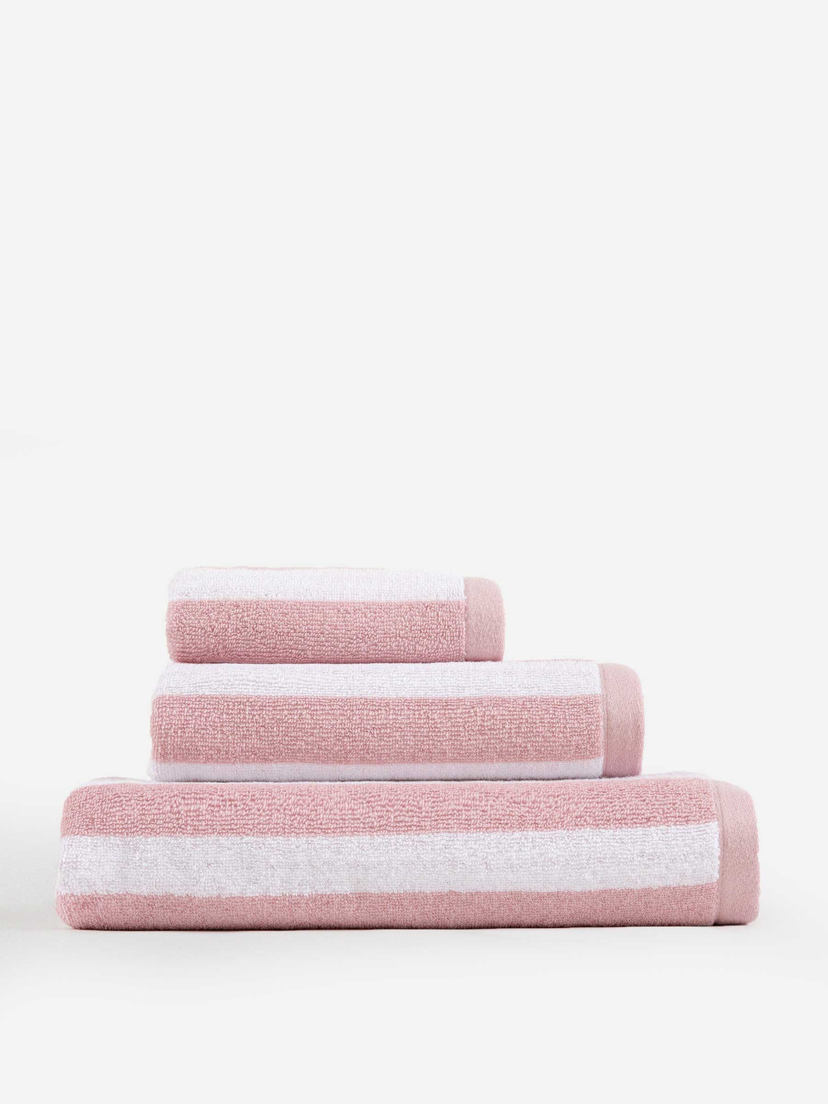 Toalha de Banho, EFFICIENCE STRIPES, Flamingo