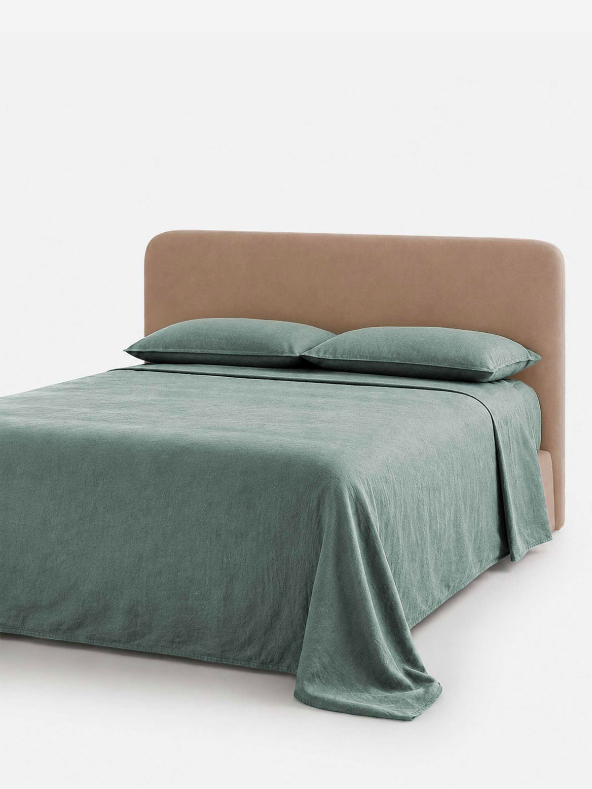 Capa de edredão, STONE, Verde Água
