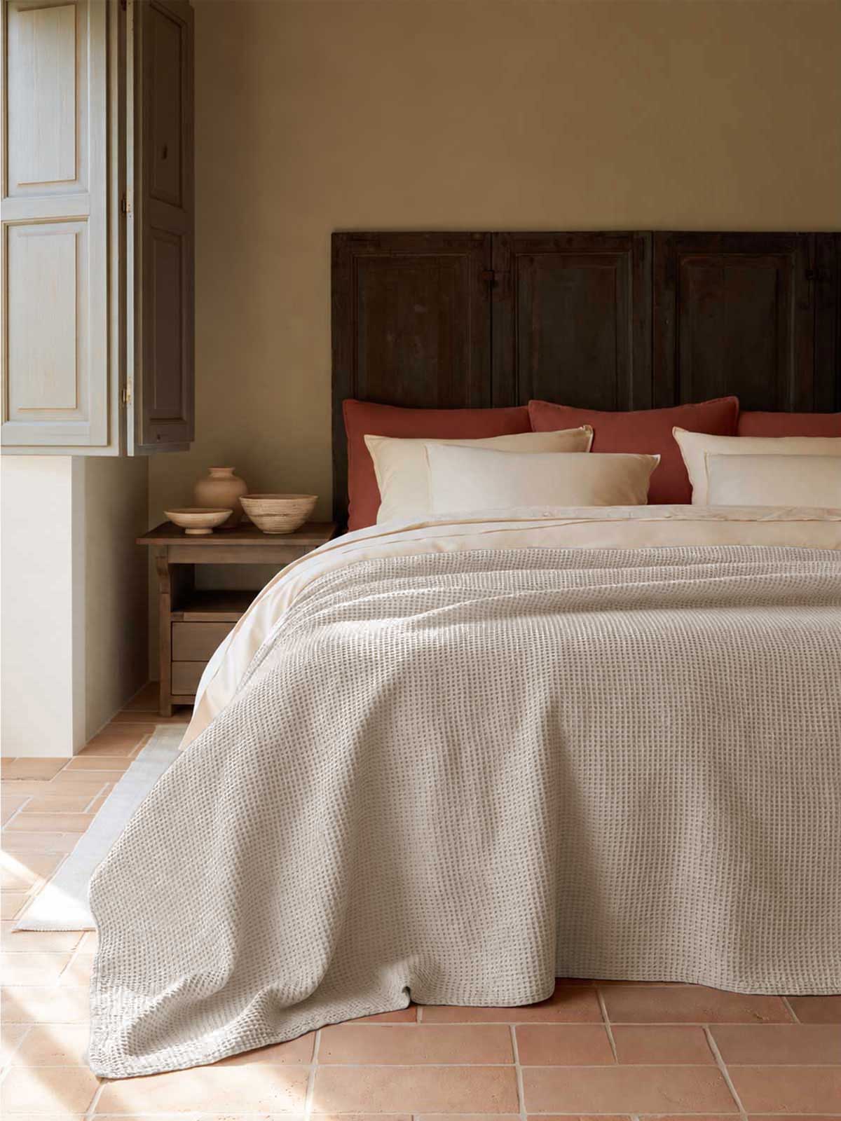 Colcha COSY, Bege