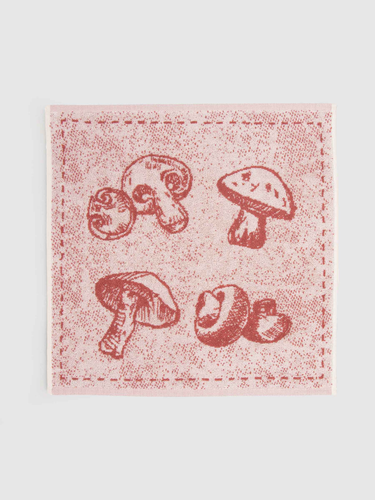 Pano de Cozinha FUNGI, FELPO, Vermelho