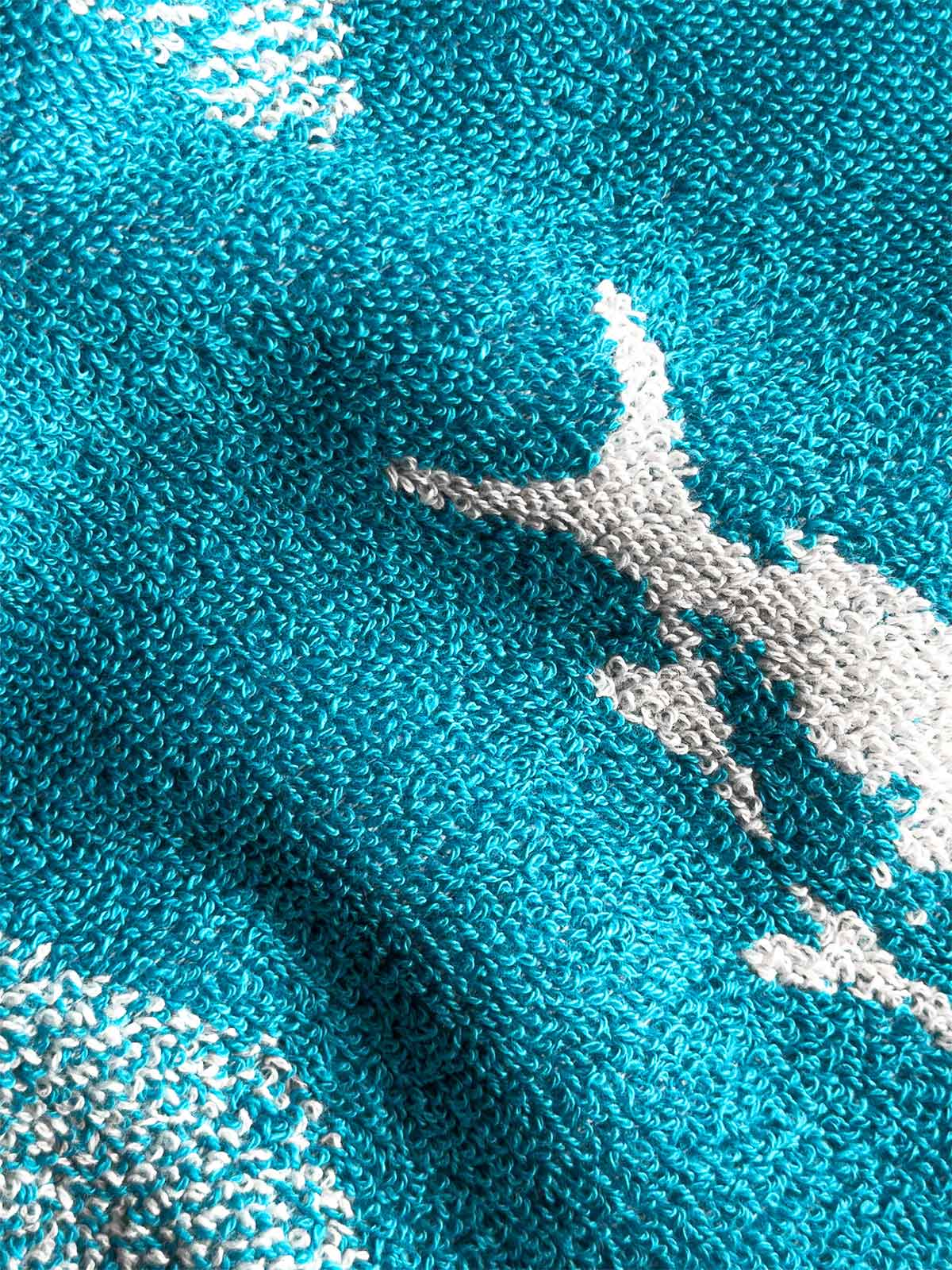 Pano de Cozinha, SEALIFE, FELPO, Azul